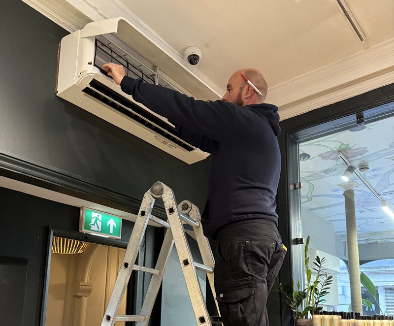 Air Conditioning Unit installed by Kendall Mechanical Services