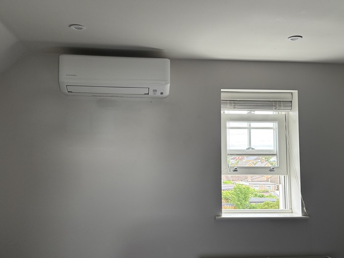 AC unit installed by Kendall Mechanical Services